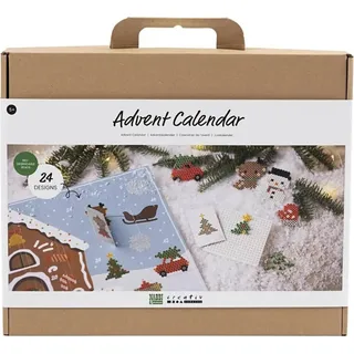 Creativ Company NABBI BioBeads Adventskalender Perlen Weihnachten Spielzeug