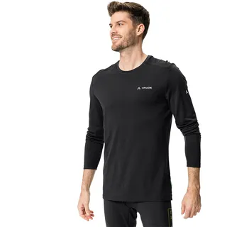 Vaude Monviso Wool Longsleeve (Größe XXL, schwarz)