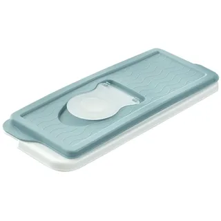 KEEEPER Eiswürfeldose Ivo, mit Deckel, Spülmaschinengeeignete Eiswürfelform, 9,5 x 26,5 x 3,7 cm, blau, (Nordic Blue)