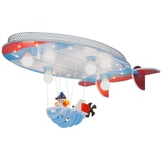 Bild Deckenleuchte Luftschiff mit Joe, blau-rot-weiß