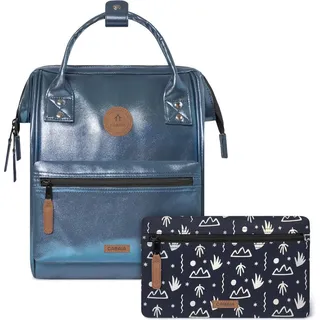 Cabaia Backpack Adventurer Small Larissa navy iridescent - Navy
