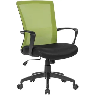 None Jugenddrehstuhl Grün Schwarz