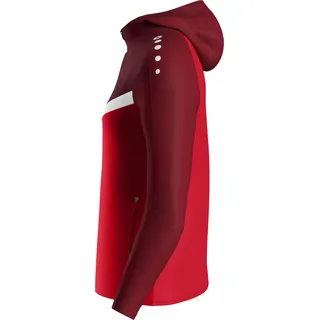 Jako Iconic Kapuzenjacke Damen - Rot / Bordeaux - Rot