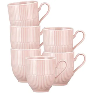 SELTMANN WEIDEN Henkelbecher Amina 0,36 l Rosa 6 St.