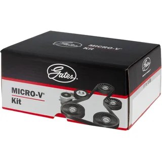 GATES Micro-V Kit K086PK2000 | Kompatibel mit: MERCEDES-BENZ T1 Bus, T1 Bus, T1 Kasten, T1 Kasten, T1 Pritsche/Fahrgestell, T1 Pritsche/Fahrgestell