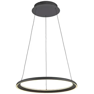 Schöner Wohnen QUILLO 1-flg. Ø 60 cm rund schwarz