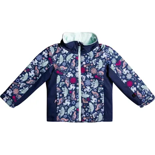 ROXY Kids Snow Jacke Snowy Tale mittelalterlich blau neo 2 (91) - Blau