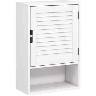 Homcom Hängeschrank MDF 40L x 20B x 60H cm Weiß