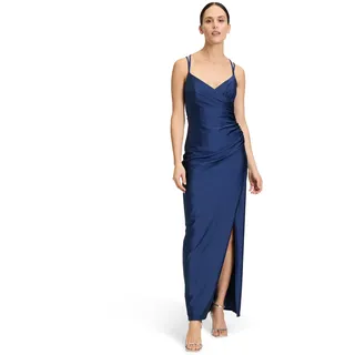 Vera Mont Damen Abiballkleid figurbetont Festival Blue,36