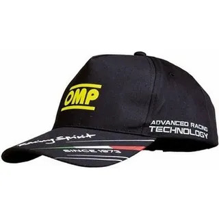 Sportkappe OMP OMPPR918071 Schwarz - Schwarz