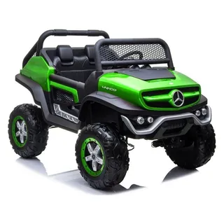 Kinderfahrzeug Mercedes Unimog Grün