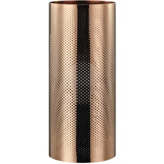 EGLO Tischlampe Tabioago, 1 flammige Tischleuchte Vintage, Industrial, Nachttischlampe aus Stahl, Wohnzimmerlampe in Schwarz, Roségold, Lampe mit Schalter, E27 Fassung