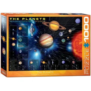 EuroGraphics Puzzle Die Planeten, mehrfarbig, 6000-1009, 1000