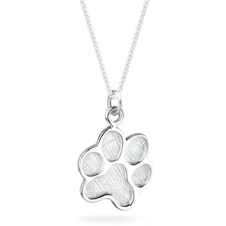 Elli Halskette Pfote Anhänger Symbol Hund 925 Silber