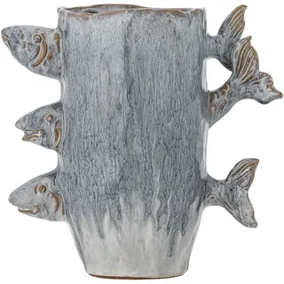 Bloomingville Tace-stoneware Keramikvase - Blue - One Size