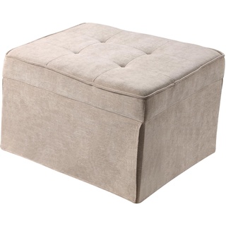 Atlantic Home Collection Multifunktionshocker Finn, 80 x 70 x 41 cm, Creme