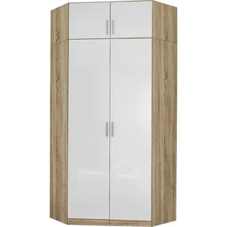 Rauch Eckschrank Celle 117 x 210 x 117 cm Weiß