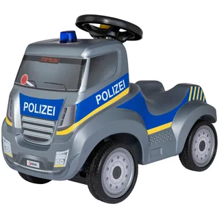 Ferbedo Truck Rutscher Silber (Blaulicht mit Sirene)
