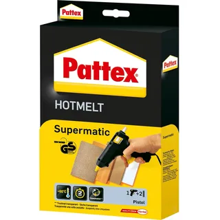 Pattex Supermatic Hot Melt Heißklebepistole schwarz