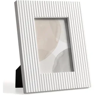 Afuly Bilderrahmen 13x18 cm Weiß Fotorahmen Picture Frame Desk Deko Wand Wohnzimmer Hochzeit Geburtstag Umzug Jahrestag Geschenke für Frauen Couple Mama Freunde Family