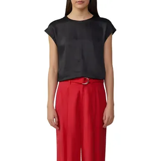 s.Oliver Satinshirt mit überschnittenen Schultern