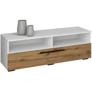 VCM Arila XL Lowboard 115 x 39 x 40 cm Beige/Holz