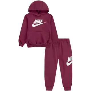 Nike Baby - Jungen Nkn Club Fleece Set Shirt, Sweet Beet, 4 Jahre EU