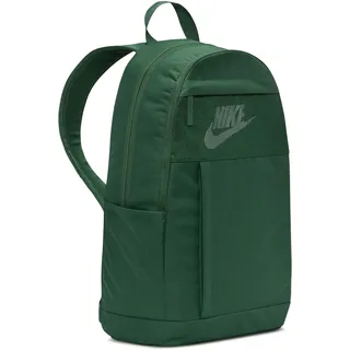 Nike Rucksack "NK ELMNTL BKPK - LBR" mit Reißverschluss am Hauptfach, aus Polyester, fir, fir, summit weiß