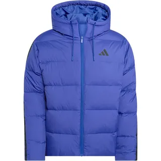 adidas ESSENTIALS CLIMAWARM 3-Streifen Pufferjacke blau M