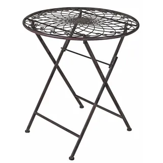 GARTENTISCH Antik TISCH EISEN Klapptisch Balkontisch Terrassentisch Landhausstil