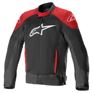 Alpinestars T-SP X Superair Jacke Schwarz/Neon-Rot L