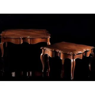 Couchtisch Wohnzimmer Möbel Couchtische Tisch Doppelte Tische Barock Rokoko Holz