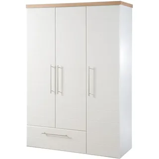 roba Kinderkleiderschrank Nele 136 x 195 x 51,5 cm Eiche weiß