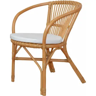 Home Affaire Rattanstuhl gelb