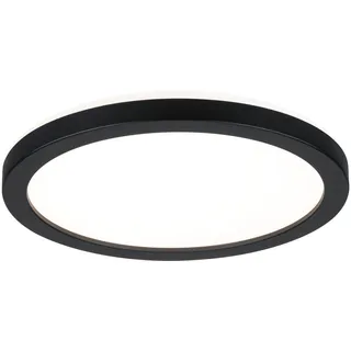 Paulmann LED Panel Atria Shine 1 rund 190mm Schwarz