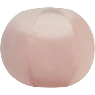 Beliani Dekokissen Pastellrosa 30/30 cm Salvia , Pink , Textil , Rund , 30x30 cm , Heimtextilien, Wohntextilien, Kissen, Zierkissen