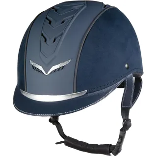 HKM Elegance Reithelm S/M 49-52 cm Dunkelblau