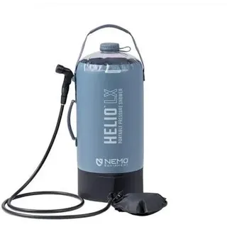 Nemo Helio LX Campingdusche 22 l schwarz/silt