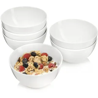 Sänger Müslischschalen SET Sunfort - 6 teilig aus Porzellan , Keramik , 6-teilig , kratzfest , Geschirr, Schalen & Schüsseln, Müslischalen