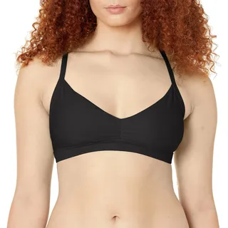 Body Glove Damen Drew Verstellbarem Raffhalter Bikinioberteil, schwarz, F Körbchengröße