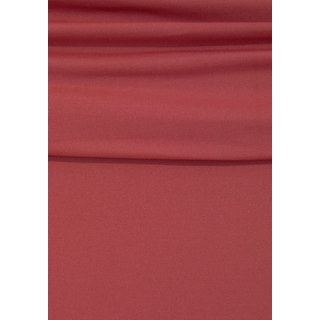 Badeanzug LASCANA, Damen, Gr. 44, Cup D, rot (rostrot), Microfaser, Polyamid, unifarben, Badeanzüge Badeanzug, in Bandeau-Optik
