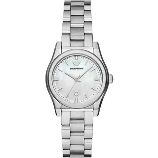 Emporio Armani Montre Pour Femmes, 32mm Mouvement Quartz Trois aiguilles Date Avec Bracelet en Acier inoxydable
