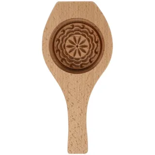 VANZACK Mondkuchenform Holz Backform Mit Kreativem BlüTenmuster FüR Traditionelles Backen Von Mondkuchen Und Arabischem GebäCk KüChenutensil FüR Haus Und Festliche AnläSse