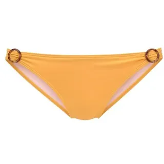 s.Oliver Bikini-Hose »Rome« mit Zierringen, gelb,
