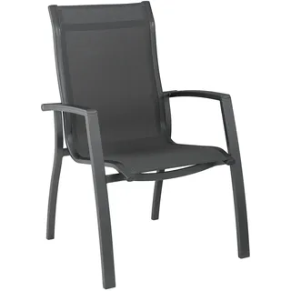Kettler Altura Stapelsessel Aluminium/Anthrazit