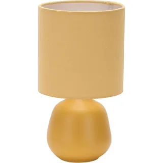Luxus - Tischlampe Amsterdam - Gelb - H28xØ15 - Armatur E14 - Keramik - Gelb