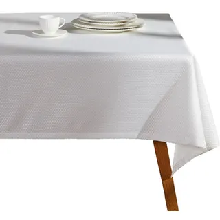 home&you Tischdecke Arpuro , Weiß , Textil , 150x1x220 cm , Heimtextilien, Wohntextilien, Tischwäsche, Tischdecken