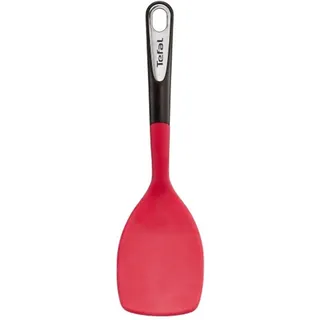 Tefal Ingenio K20645 Pfannenwender | Kunststoff | Rot/Schwarz | Öse zum Aufhängen |Spülmaschinenfest | optimale Flexibilität zum Wenden, 30.5 x 8.5 x 4 cm