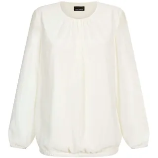 GOLDNER Klassische Bluse »Elegante Bluse aus Chiffon«, weiß