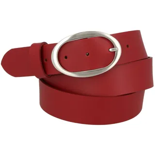 MGM Damen Gürtel 950-4412, Gr. 95, Rot (Dunkelrot)